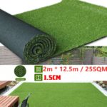 Artificial Grass 2Meters * 12.5Meters / 25SQMeters 15mm