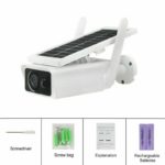 Solar Wifi Camera Wireless Security Camera Outdoor 1080P