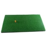 Indoor / Outdoor Golf Practice Hitting Mat Rubber with Tee Holder 1m x 1.25m