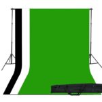 Premium Photography Studio Set size 3m x 2.8m Stand with 3x Backdrops