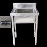 Freestanding Stainless Steel Single Sink