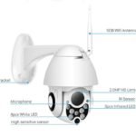 1080P PTZ IP Intelligent Tracking Outdoor Security Camera With Wifi + 32gb sd