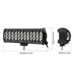 THREE ROW 108W CREE LED LIGHT BAR FREE SHIPPING