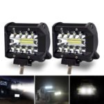 2X 60W 4 INCH THREE ROW CREE LED LIGHT BAR NEW FREE SHIPPING