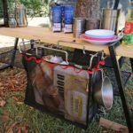 Camping Portable Storage Picnic Table Rack Net Bag