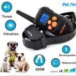 Pet Dog Anti-Bark Training Collar + Remote, New No Shock 2 collar