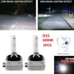 2 X D1S (6000K) / 35W Car HID Headlight Light Lamp Bulbs 6000K DC 12V