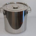 20L STAINLESS STEEL STOCK POT SAUCE With Lock