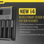 NITECORE NEW I4 4-BAY INTELLIGENT BATTERY CHARGER| LED Indicator