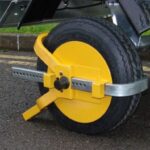 WHEEL CLAMP 22cm to 71 cm Heavy Duty