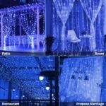 String Lights Curtain Lights Fairy Wall Lights 300 Led 3m*3m USB