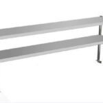 Stainless Steel Overshelf 1.5m