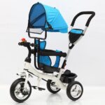 Tricycle Push Trikes Kids Bikes Bicycles(Blue color)