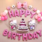 Hello Kitty Party Balloons Package Birthday Party Decoration