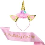 Unicorn Birthday Set