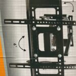 33 TO 70 INCH Tv Wall Mount 30 DEGREE Tilt, 120 DEGREE Swivel