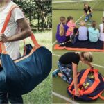 Multi-function Outdoor Travel Bag Waterproof Beach Blanket