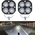 2X 40W WHITE 3 INCH CREE LED DRIVING LIGHTS OFF-ROAD 4X4